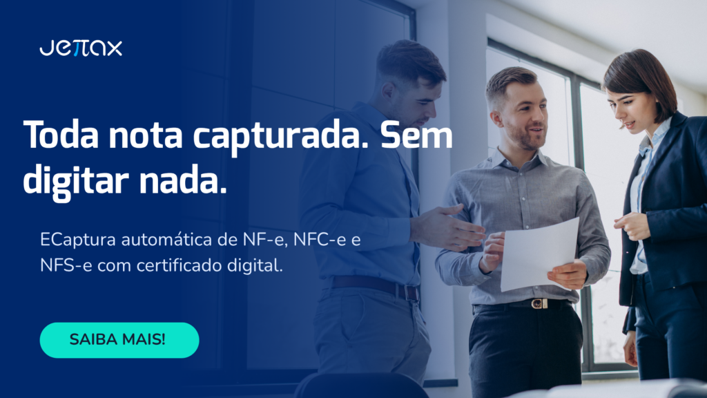Banner Jettax: Captura de Documentos Fiscais.