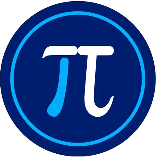 Ícone circular da Jettax, com destaque para o "pi", que é o identificador principal da logo