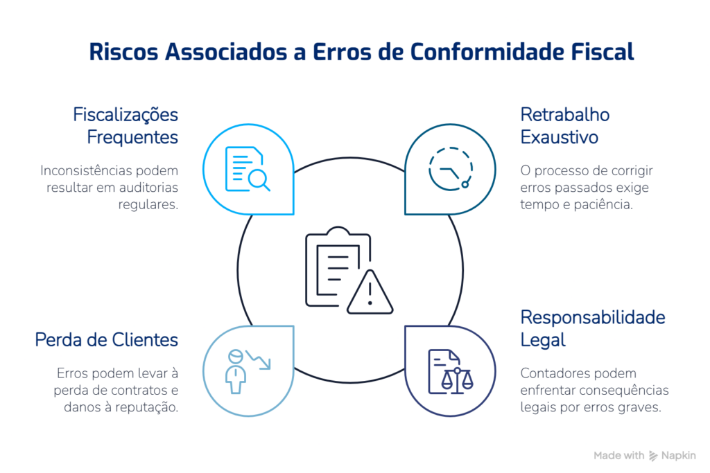Riscos PIS COFINS para contadores